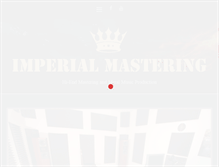 Tablet Screenshot of imperialmastering.com